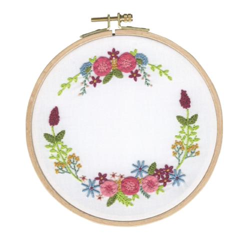 DMC Embroidery Kit: Magical Wreath