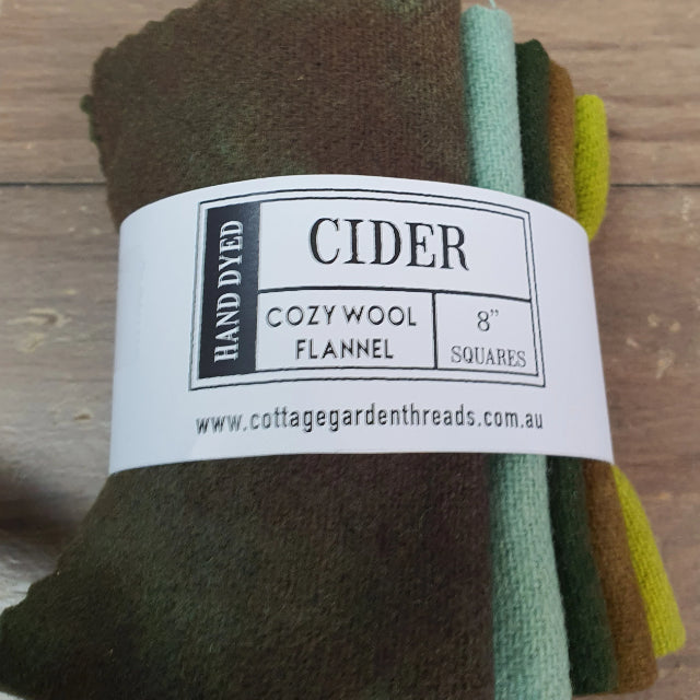 Cottage Garden Cosy Wool Flannel Packs