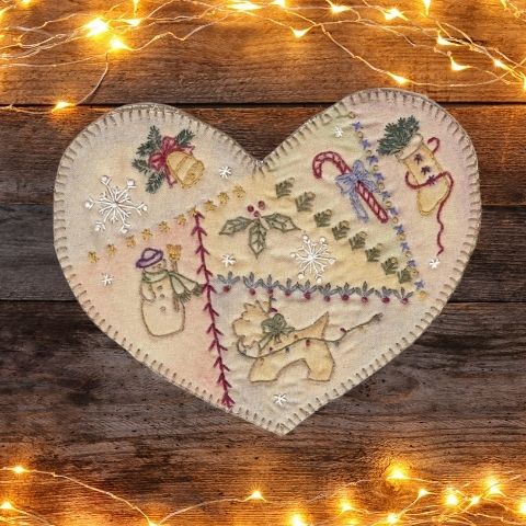 Vintage Ornaments Christmas Embroidery