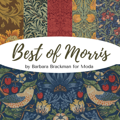 Best of Morris 2021 by Barbara Brackman for Moda