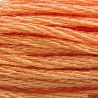 Close up of DMC stranded cotton shade 402 Pottery Brown