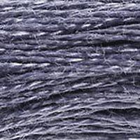 Close up of DMC stranded cotton shade 414 Lead Grey