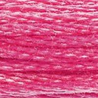 Close up of DMC stranded cotton shade 602 Marshmallow Pink