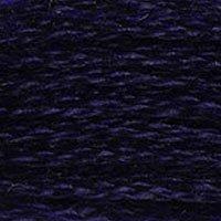 Close up of DMC stranded cotton shade 939 Dark Navy Blue