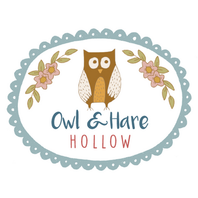 Homespun BOM Kits - Owl and Hare Hollow by Natalie Bird