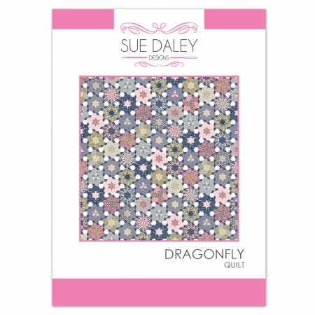 Sue Daley Designs - Dragonfly Quilt Pattern and EPP Templates