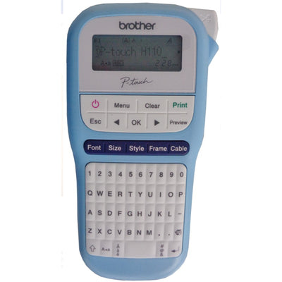 Brother P-Touch Compact Handheld Labelling Machine PTH110LB Blue