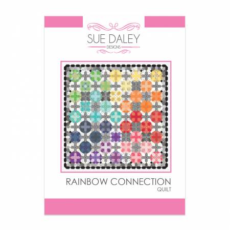 Sue Daley Designs - Rainbow Connection Quilt Pattern and EPP Templates