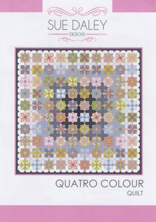Sue Daley Designs - Quatro Colour Quilt Pattern and EPP Templates