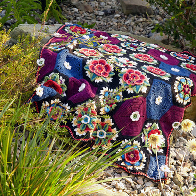 Yarn Packs for Frida's Flowers Crochet Blanket